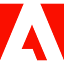 Favicon van website Adobe