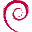 Favicon van website Debian