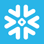 Favicon van website Snowflake