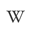Favicon van website Wikipedia