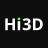 Favicon van website Hi3D
