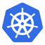 Favicon van website Kubernetes