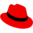 Favicon van website Red Hat