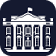 Favicon van website The White House
